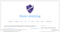 Desktop Screenshot of blakeril.no