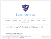Tablet Screenshot of blakeril.no